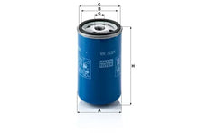 Filtru combustibil -Filter, Volvo, 132x85x84 mm, Mann WK7231