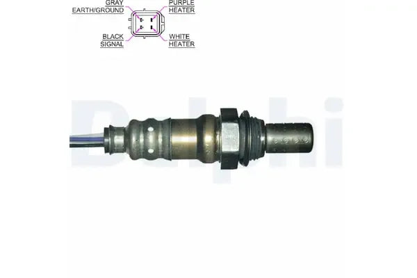 Sonda lambda, Hyundai, Kia, 150x52x56 mm, Delphi ES2017012B1
