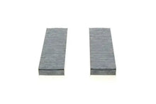 Filtru aer habitaclu, Abarth, Alfa Romeo, Citroen, Fiat, Lancia, Opel, Peugeot, 263x94x70 mm, Bosch 1987435608