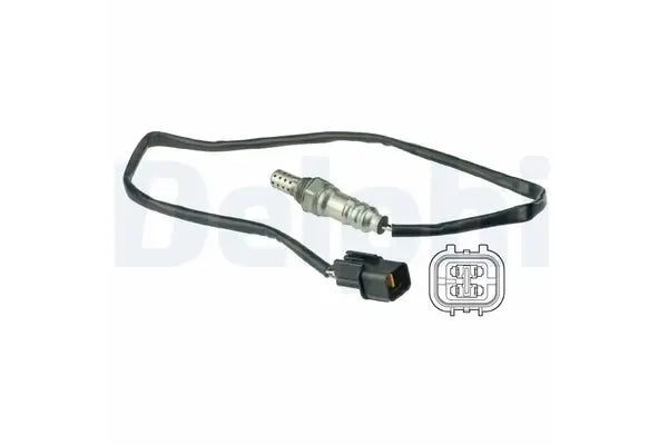 Sonda lambda, Hyundai, Kia, 146x56x52 mm, Delphi ES2051012B1