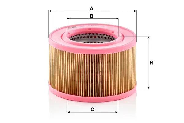 Filtru aer -Filter, 168x157x96 mm, Mann C1540