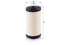 Filtru combustibil -Filter, Mercedes-Benz, International Harv., Steyr, Ford, Setra D-series, Unimog, 8, Heckflosse, Ponton, 116x68x66 mm, Mann BFU707