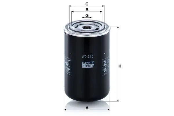 Filtru -Filter, Mann WD940