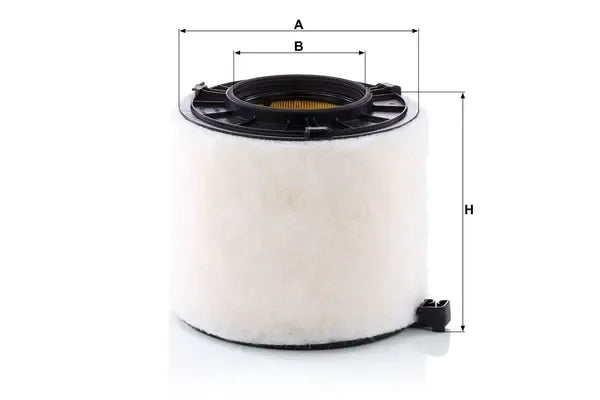 Filtru aer -Filter, Audi A5, A5 Sportback, A4 B9, A4 B9 Avant, Q5, A5 Cabriolet, A4 Allroad B9, Q5 Sportback, Q5 Van, 195x190x160 mm, Mann C17010