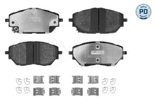 Set placute frana, frana disc Meyle pentru Toyota - 0252278218/PD