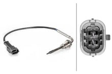 Senzor, temperatura gaze evacuare Hella pentru Opel - 6PT014494-371