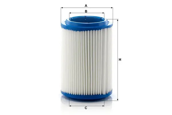 Filtru aer -Filter, Kia, 278x182x182 mm, Mann C16006
