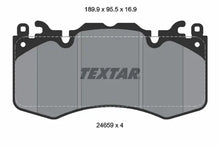 Set placute frana, frana disc Textar pentru Land Rover - 2465901