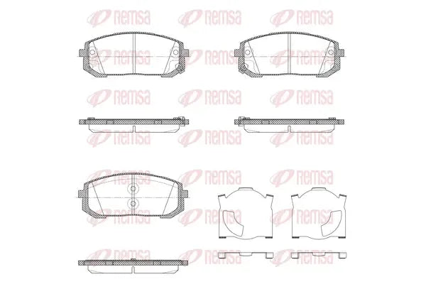 Disc frana Maxgear pentru Hyundai - 19-2302