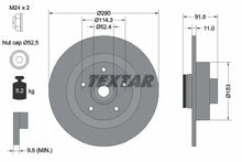 Disc frana Textar pentru Renault - 92316503