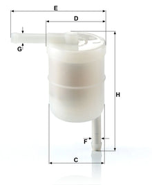 Filtru Combustibil Mann-Filter - WK 42/12