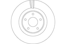 Disc frana TRW pentru Infiniti, Nissan - DF6496S
