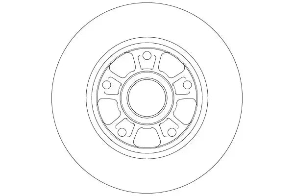 Disc frana, Renault Megane Iii Hatchback, Megane Iii Cupe, Fluence, Megane Iii Grandtour, Megane Iii Hatchback Van, Megane Cc, Ø260 mm, TRW DF6182