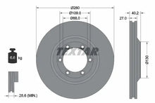 Disc frana, Isuzu D-max, D-max Ii Platou, Sasiu, D-max I Platou, D-max Iii Platou, Ø280 mm, Textar 92174803