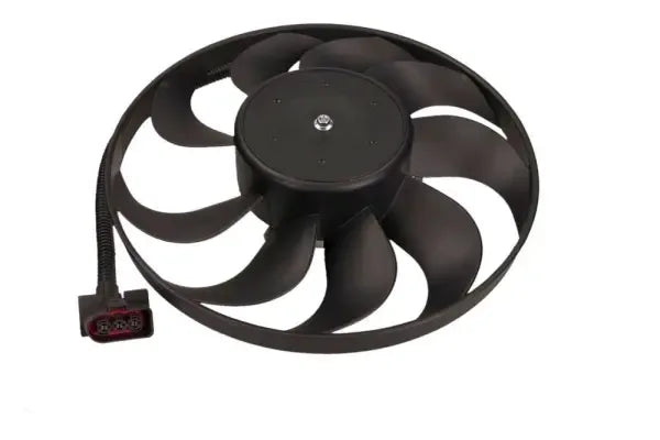 Ventilator radiator, Audi, SEAT, Skoda, 394x389x142 mm, Maxgear AC243579