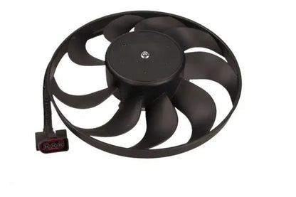 Ventilator radiator, Audi, SEAT, Skoda, 394x389x142 mm, Maxgear AC243579