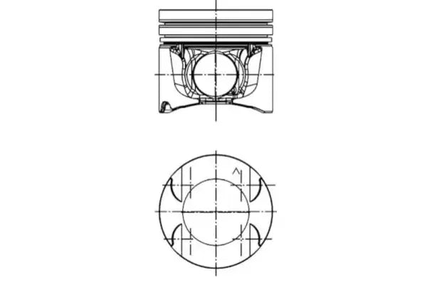 Piston, Nissan, Opel, Renault, 118x95x95 mm, Kolbenschmidt 40262600