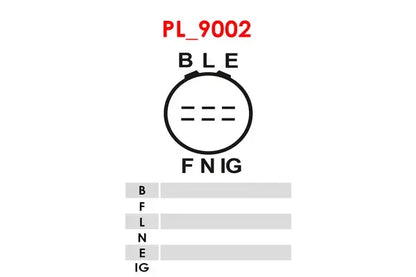 Regulator alternator, 126x121x44 mm, AS-PL ARE6111