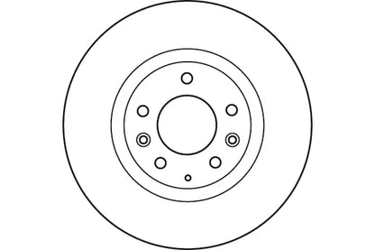 Disc frana, Mazda RX-8, Ø303 mm, TRW DF4968S