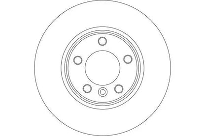 Disc frana, BMW Seria 5, Ø310 mm, TRW DF4359