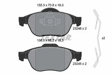 Set placute frana, frana disc Textar pentru Renault - 2324802