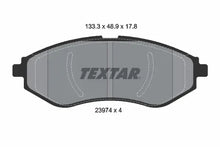 Set placute frana, frana disc Textar pentru Chevrolet, Daewoo - 2397401