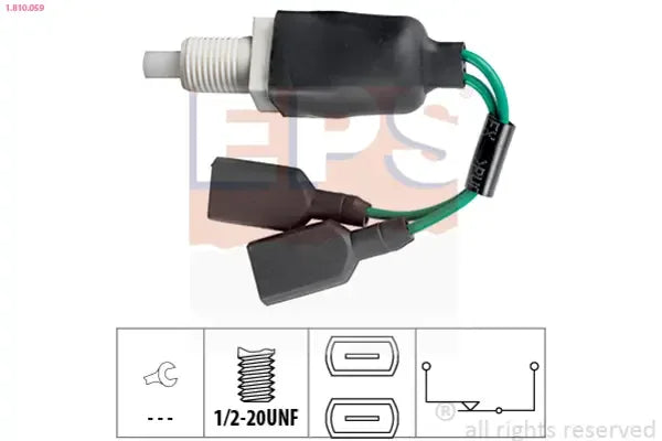 Comutator lumini frana, Land Rover, 100x48x40 mm, EPS 1810059