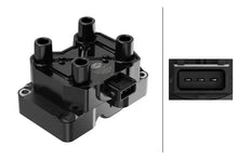 Bobina de inductie, Alfa Romeo, Citroen, Fiat, Honda, Kia, Lancia, Land Rover, Peugeot, 127x98x96 mm, Hella 5DA193175691