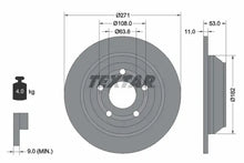 Disc frana Textar pentru Ford - 92327403