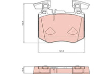 Placute frana DB C253/X253 2,0 4-MATIC 15-19 TRW pentru Mercedes-Benz - GDB8310