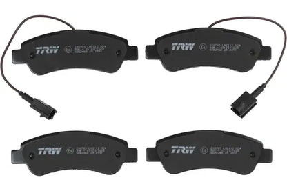 Set placute frana disc, Citroen, Fiat, Opel, Peugeot, 142x84x82 mm, TRW GDB2068