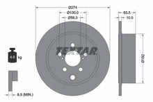 Disc frana, Subaru Forester, Xv, Impreza Hatchback, Ø274 mm, Textar 92262003