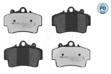 Set placute frana, frana disc Meyle pentru Porsche - 0252193715/PD