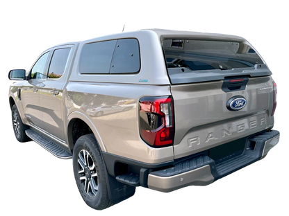 Hardtop Aeroklas cu geamuri cu deschidere laterala (pop-out/pop-up) si inchidere centralizata, Ford Ranger Raptor, cabina dubla, 2022-