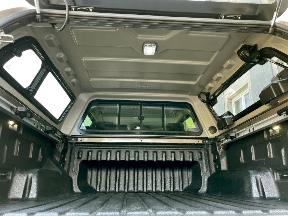 Hardtop Aeroklas cu geamuri cu deschidere laterala (pop-out/pop-up) si inchidere centralizata, Ford Ranger Raptor, cabina dubla, 2022-