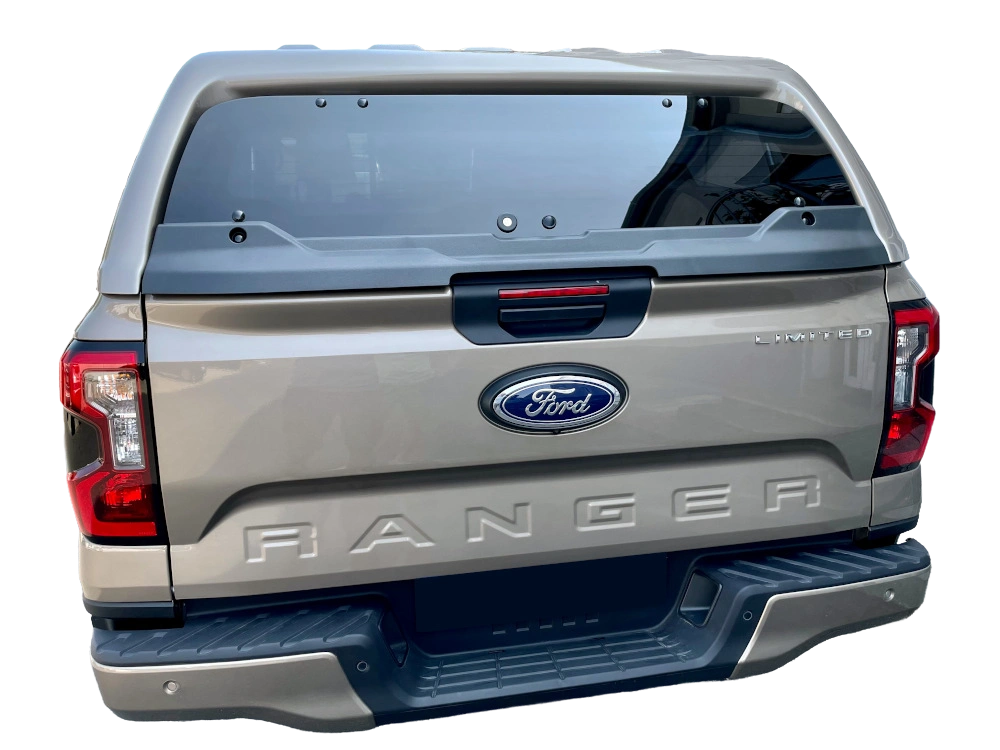 Hardtop Aeroklas cu geamuri cu deschidere laterala (pop-out/pop-up) si inchidere centralizata, Ford Ranger Raptor, cabina dubla, 2022-