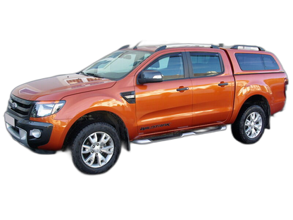 Hardtop Aeroklas cu geamuri cu deschidere laterala (pop-out vopsit), Ford Ranger/Raptor/Wildtrack, 2011-2022