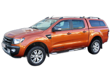 Hardtop Aeroklas cu geamuri cu deschidere laterala (pop-out vopsit), Ford Ranger/Raptor/Wildtrack, 2011-2022