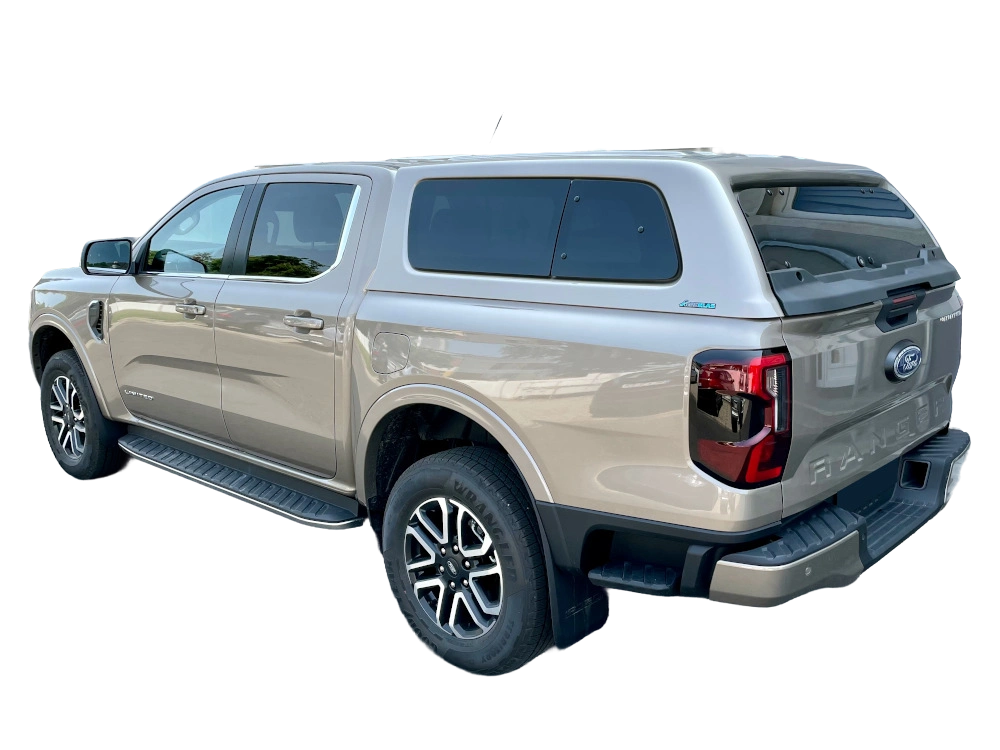Hardtop Aeroklas cu geamuri cu deschidere laterala (pop-out) si inchidere centralizata, Ford Ranger, cabina dubla, 2022-