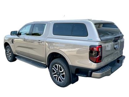 Hardtop Aeroklas cu geamuri cu deschidere laterala (pop-out) si inchidere centralizata, Ford Ranger, cabina dubla, 2022-