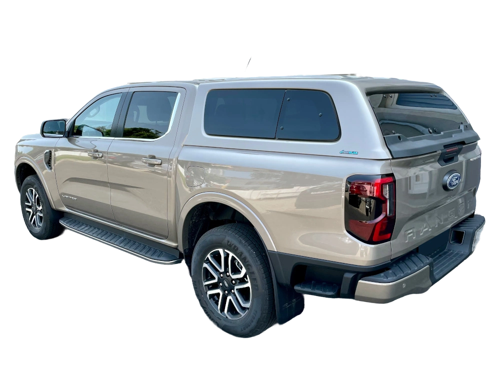 Hardtop Aeroklas cu geamuri cu deschidere laterala (pop-out) si inchidere centralizata, Ford Ranger, cabina dubla, 2022-