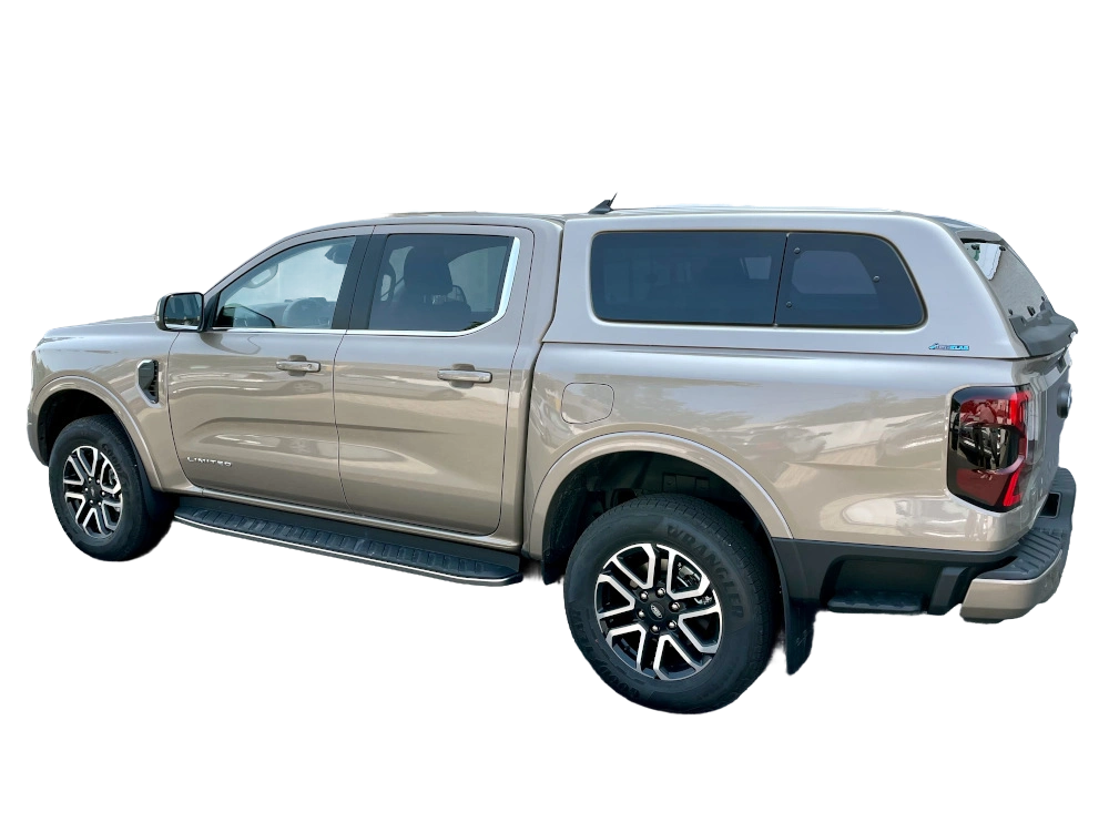 Hardtop Aeroklas cu geamuri cu deschidere laterala (pop-out) si inchidere centralizata, Ford Ranger, cabina dubla, 2022-