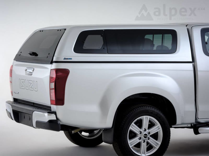 Hardtop Aeroklas cu geamuri cu deschidere laterala (pop-out) si inchidere centralizata, Isuzu D-Max, 2012-