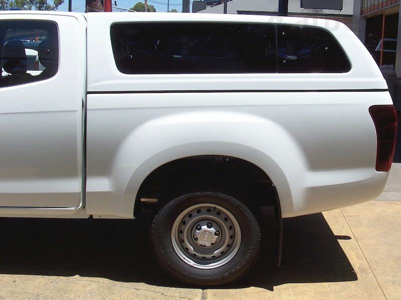 Hardtop Aeroklas cu geamuri cu deschidere laterala (pop-out) si inchidere centralizata, Isuzu D-Max, 2012-