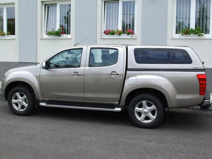 Hardtop Aeroklas cu geamuri cu deschidere laterala (pop-out) si inchidere centralizata, Isuzu D-Max, 2020-