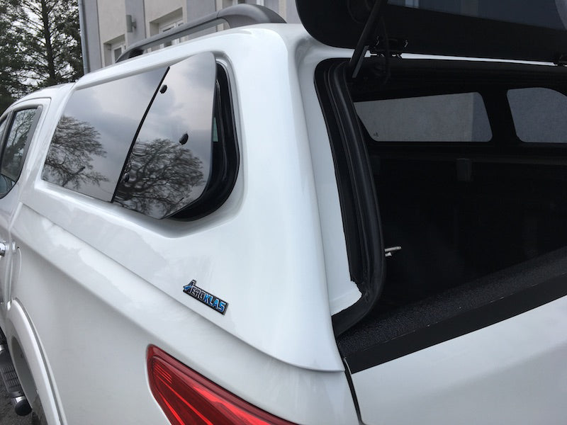 Hardtop Aeroklas cu geamuri cu deschidere laterala (pop-out) si inchidere centralizata (nevopsit), Fiat Fullback, 2016-2019