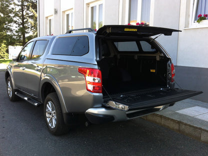 Hardtop Aeroklas cu geamuri cu deschidere laterala (pop-out) si inchidere centralizata (nevopsit), Mitsubishi L200, 2015-