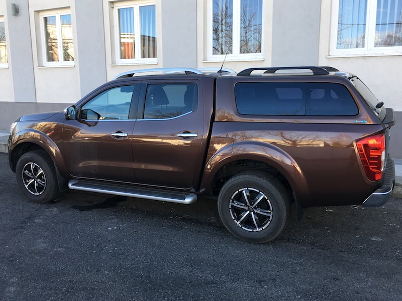 Hardtop Aeroklas cu geamuri cu deschidere laterala (pop-out) si inchidere centralizata, Renault Alaskan, 2017-2020
