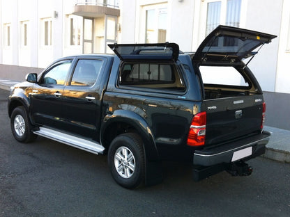 Hardtop Aeroklas cu geamuri cu deschidere laterala (pop-up) nevopsit, Toyota Hilux, 2005-2015