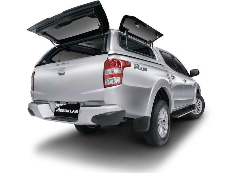 Hardtop Aeroklas cu geamuri cu deschidere laterala (pop-up) si inchidere centralizata, Fiat Fullback, 2016-2019